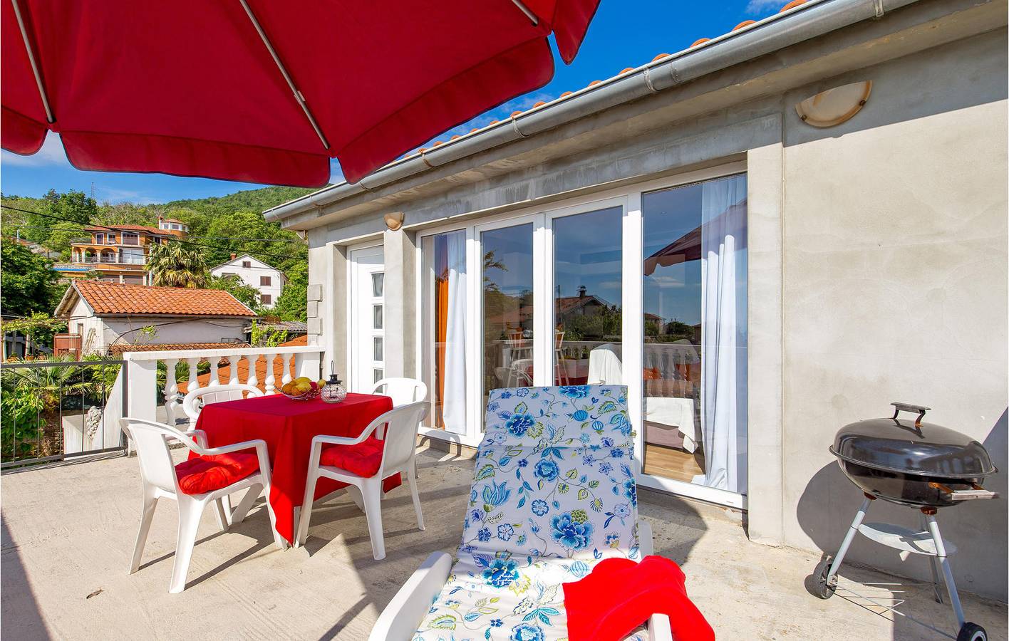 Ganze Ferienwohnung, Ferienwohnung für 4 Personen mit Terrasse in Icici, Primorje-Gorski Kotar