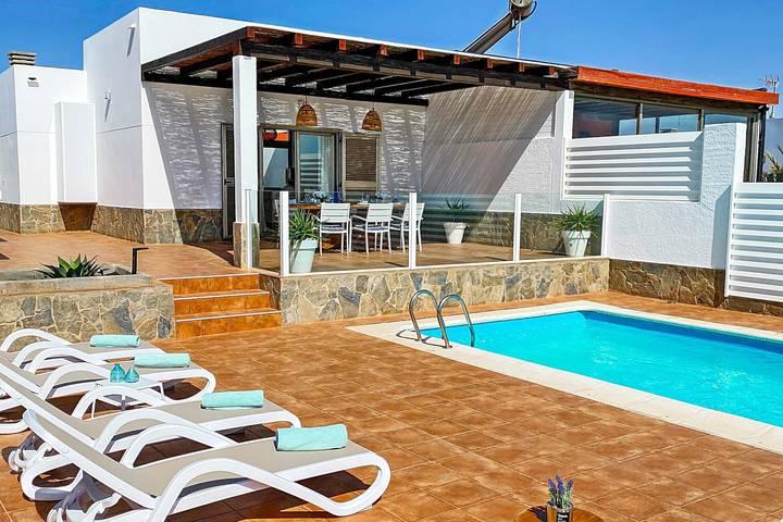 Casa rural para 6 personas, con terraza en Antigua - 2