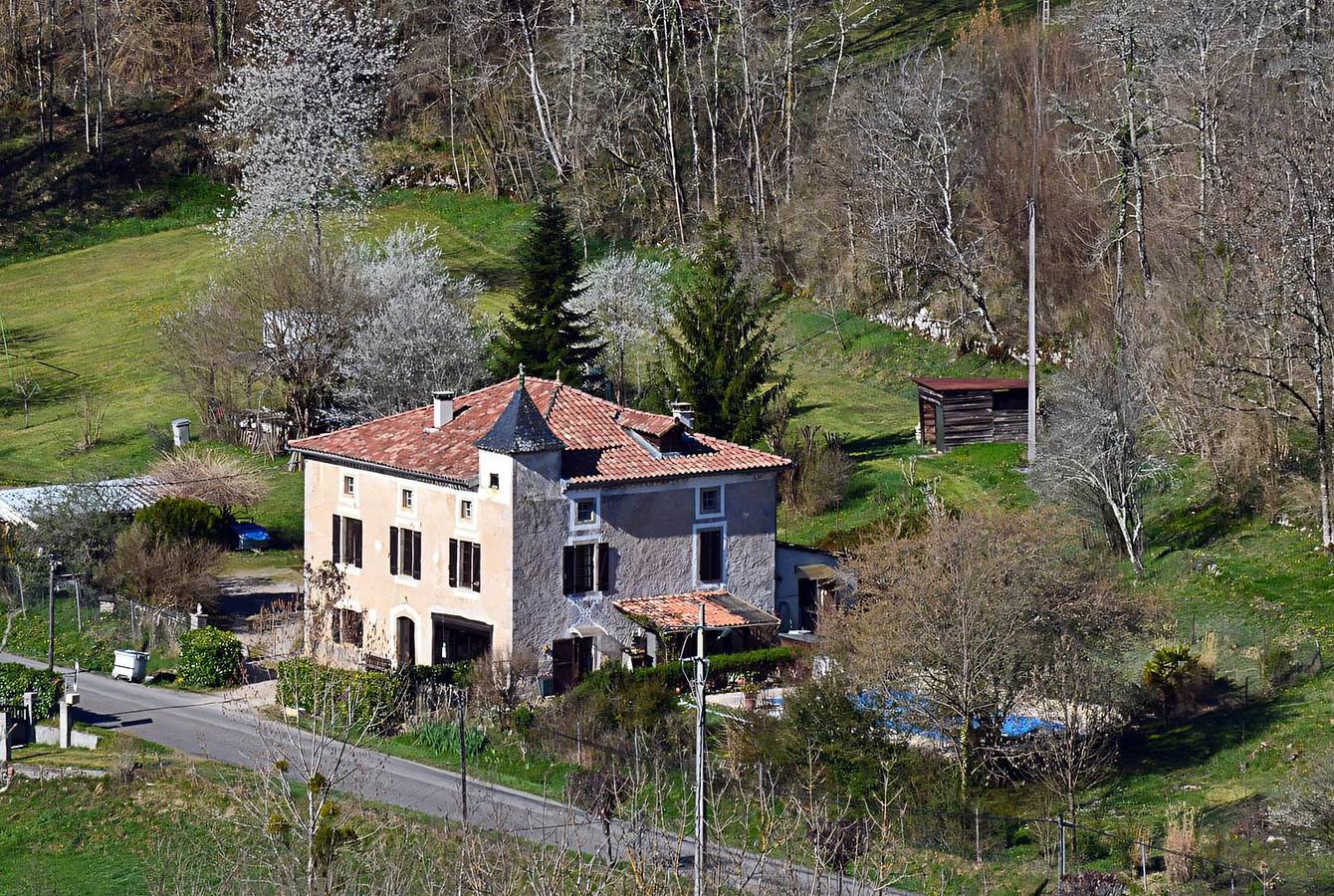 Le Château - Grande Chambre in Parc naturel régional des Pyrénées ariégeoises