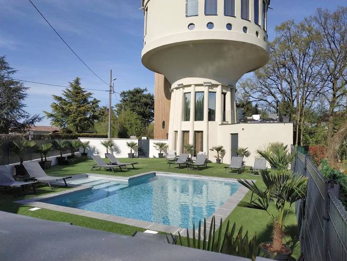 Hôtel pour 2 personnes, avec vue ainsi que jardin et piscine à Trévoux - 2