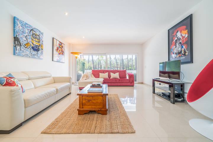 Location de vacances pour 10 personnes, avec jardin ainsi que balcon et vue, adapté aux familles dans Aroeira - 3