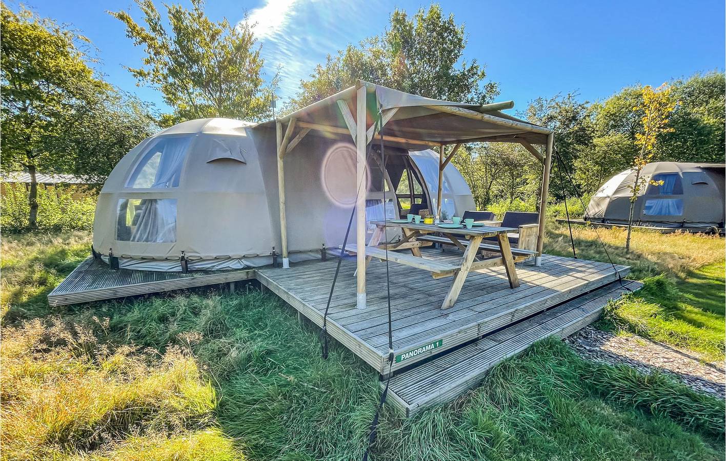 Wohnwagen für 4 Personen mit Garten in Drenthe