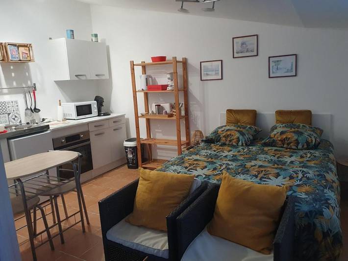 Appartement de vacances pour 2 personnes, avec jardin