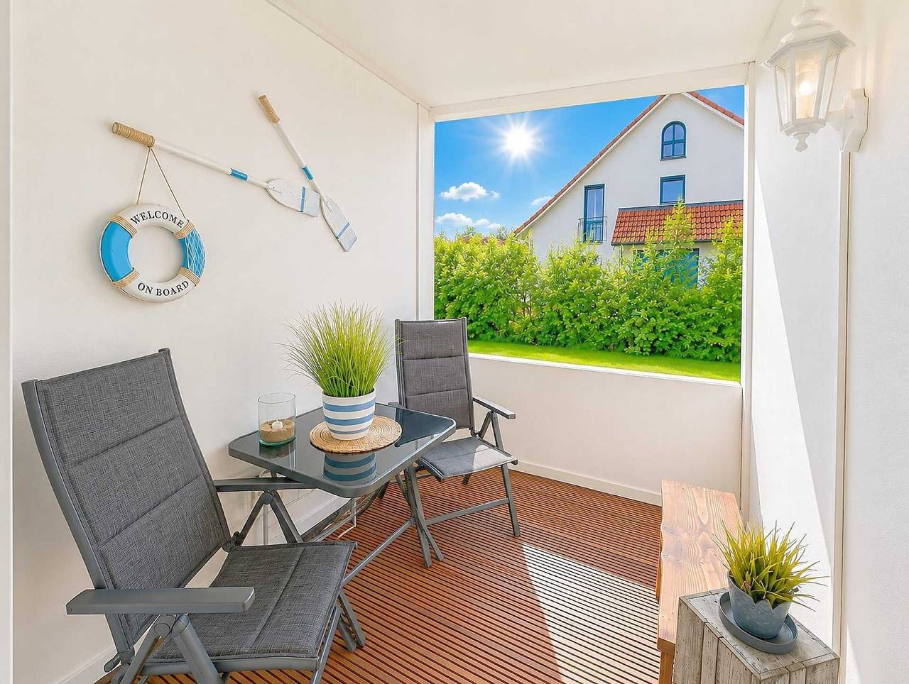 Ganze Ferienwohnung, 3-Sterne Ferienwohnung Deichgraf, Nordsee Burhave mit Balkon, Parkplatz, Pool & Sauna, Wlan in Burhave, Butjadingen