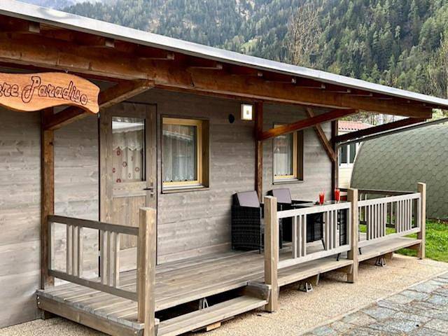 Bungalow Li Presi in Camping Cavresc, Via dal Cavresc 1, 7746 Le Prese-Poschiavo in Le Prese, Poschiavo