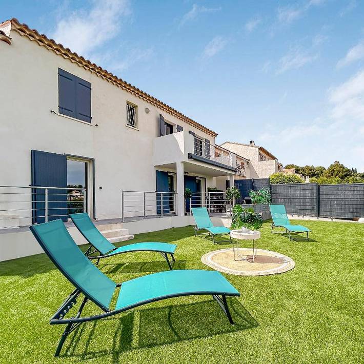 Appartement de vacances pour 4 personnes, avec terrasse et vue, animaux acceptés