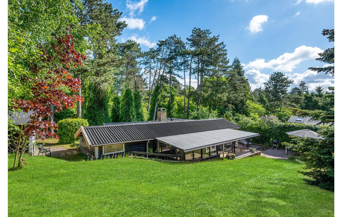 Ferienhaus für 6 Personen mit Terrasse in Kulhuse, Frederikssund und Umgebung
