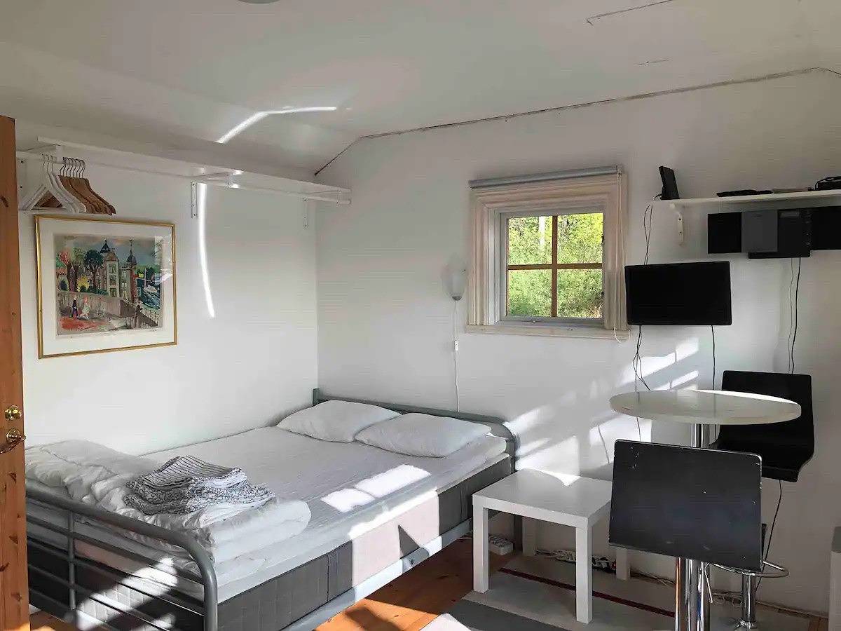 Mini-Ferienhaus mitten in Stockholm in Seelage in Schwedische Ostsee