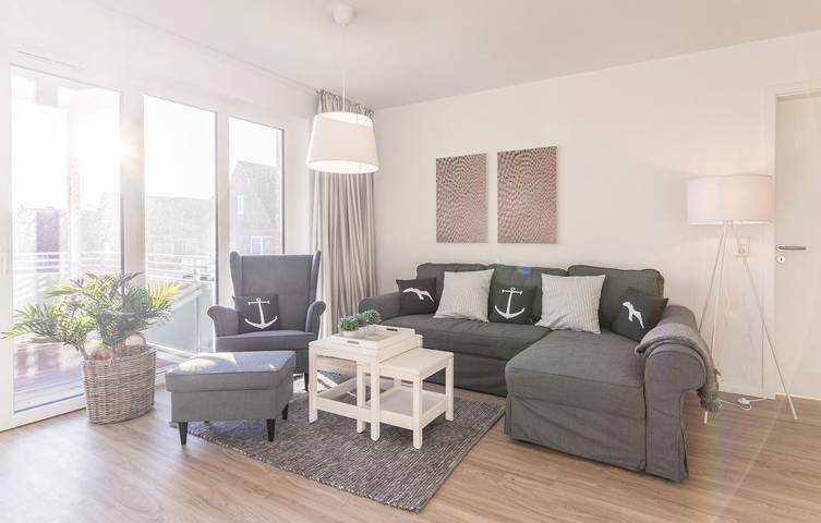 Ganze Wohnung, Gemütliches Wohnen in der neuen Ferienwohnung "Zur Flaschenpost" in Hafen Büsum, Büsum