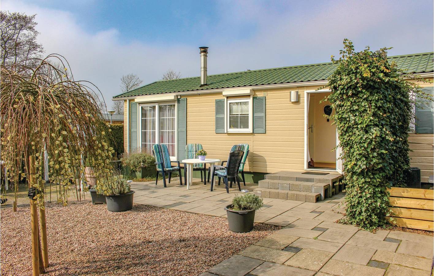 Holiday home for 4 people with terrace in Franekeradeel, North Sea Netherlands