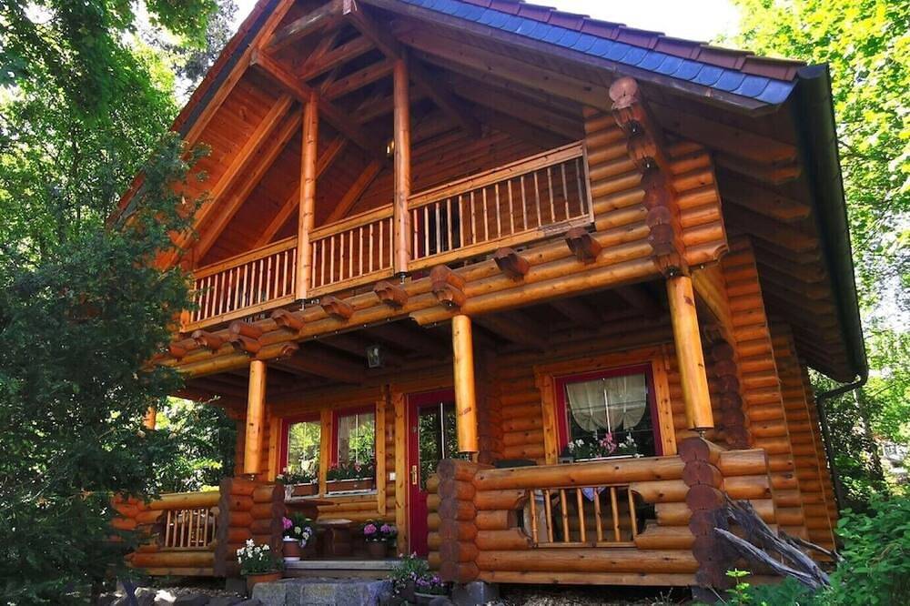 Chalet mit Schlossblick - Urlaub im Harz in Wernigerode (Chalet 3/3) in Wernigerode, Harzvorland