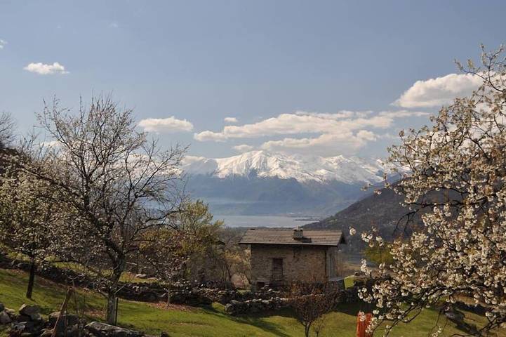 Ferienhaus für 4 Personen, mit Garten und Balkon, mit Haustier in Bergell