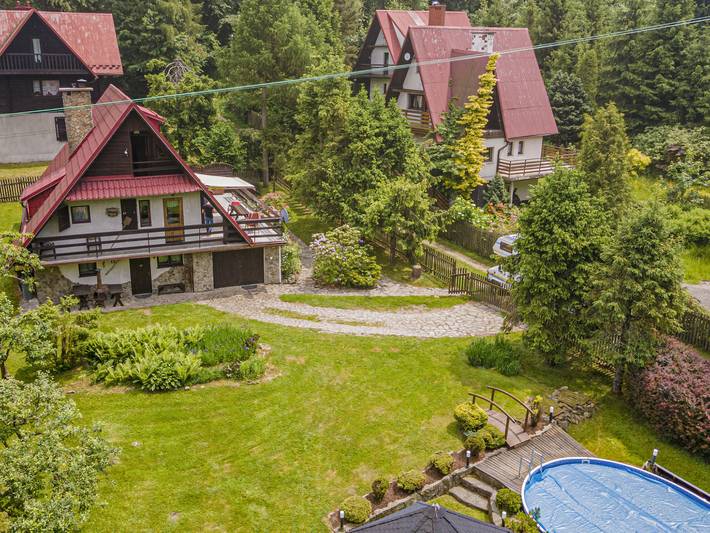 Casa de vacaciones para 8 personas, con balcón además de sauna y jardín - 1