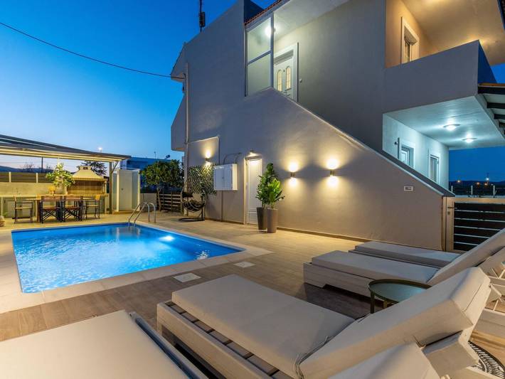 Ferienhaus für 7 Personen, mit Pool und Garten auf Rhodos - 4