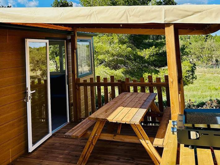 Camping La Grange Neuve - Mobilheim 4 personen - Belveo-Signatur in Sigean, Mittelmeerküste (Frankreich)