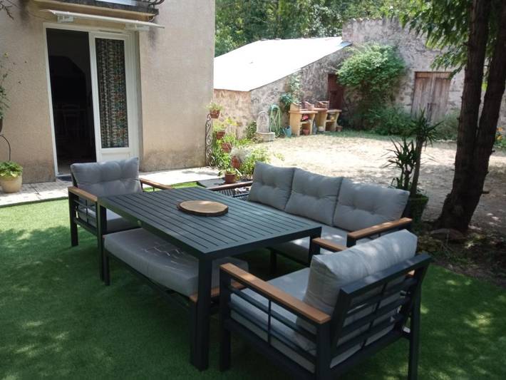 Appartement de vacances pour 4 personnes, avec Balcon et Terrasse ainsi que Jardin et Vue