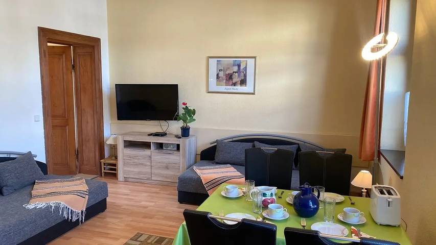 Ferienwohnung für 4 Personen, mit Terrasse und Garten in Märkische Schweiz