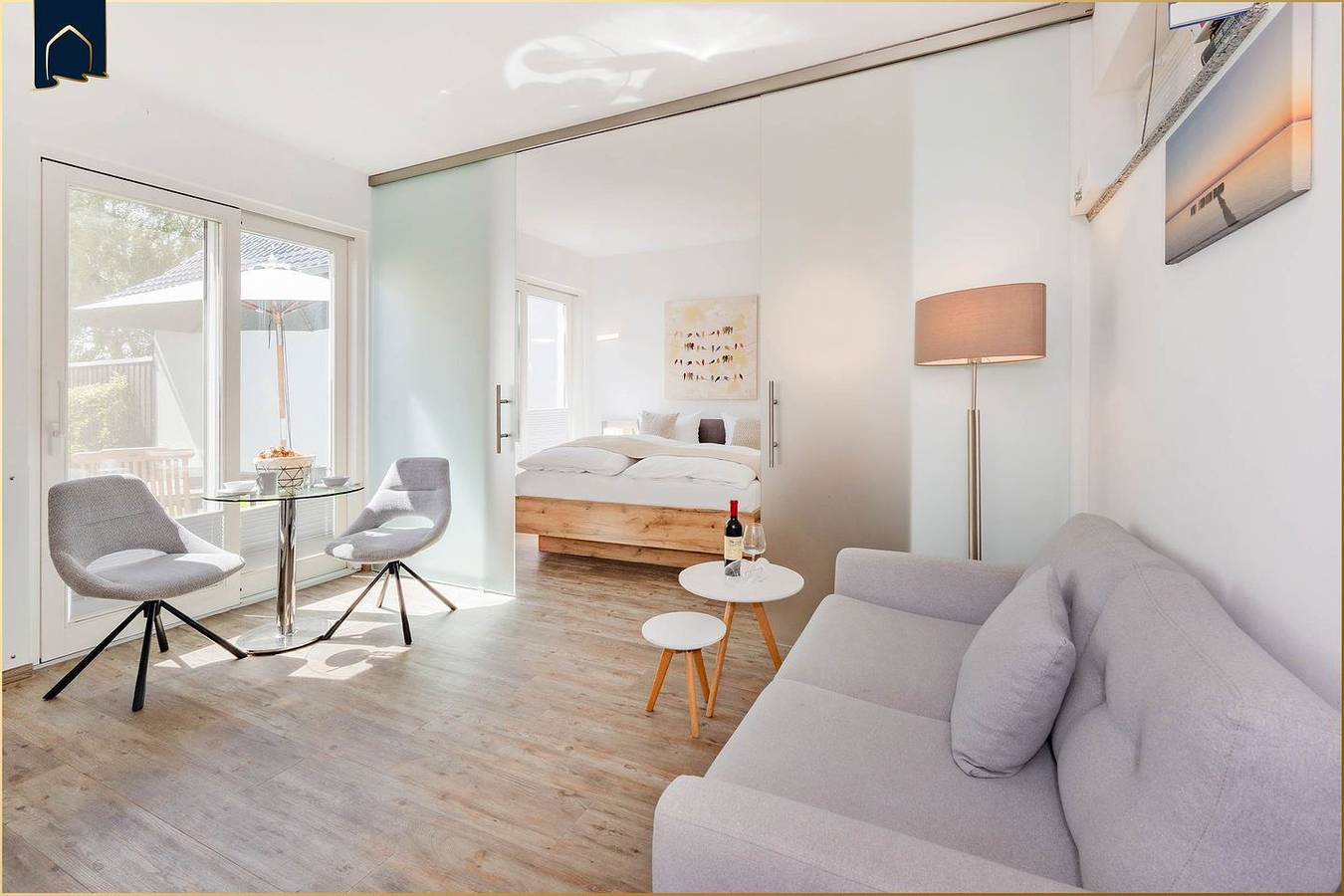 Ganze Wohnung, Wunderschöne Ferienwohnung mit Haffblick und Terrasse in Kamminke, Usedom