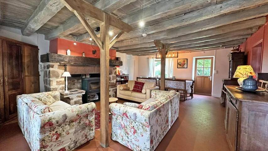 Location de vacances pour 14 personnes, avec jardin, animaux acceptés dans Javerdat - 4