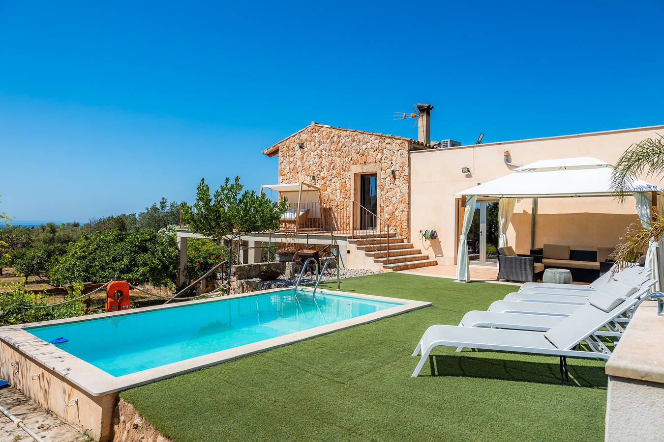 Finca Monserrat, ideal para familias con piscina in Lluchmayor, Mallorca Sur