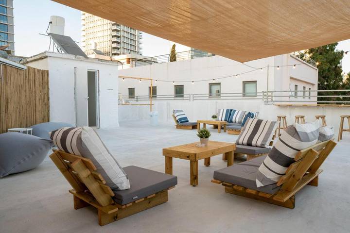 Maison d’hôte pour 3 personnes, avec vue et balcon à Tel Aviv