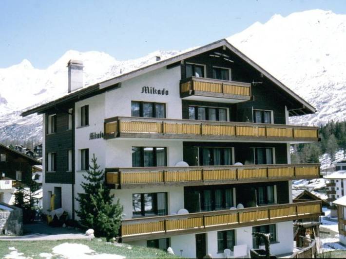 Ferienwohnung für 2 Personen, mit Balkon, mit Haustier in Saas-Fee