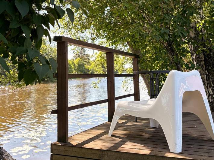 Chalet pour 6 personnes, avec Balcon et Terrasse ainsi que Jardin et Sauna