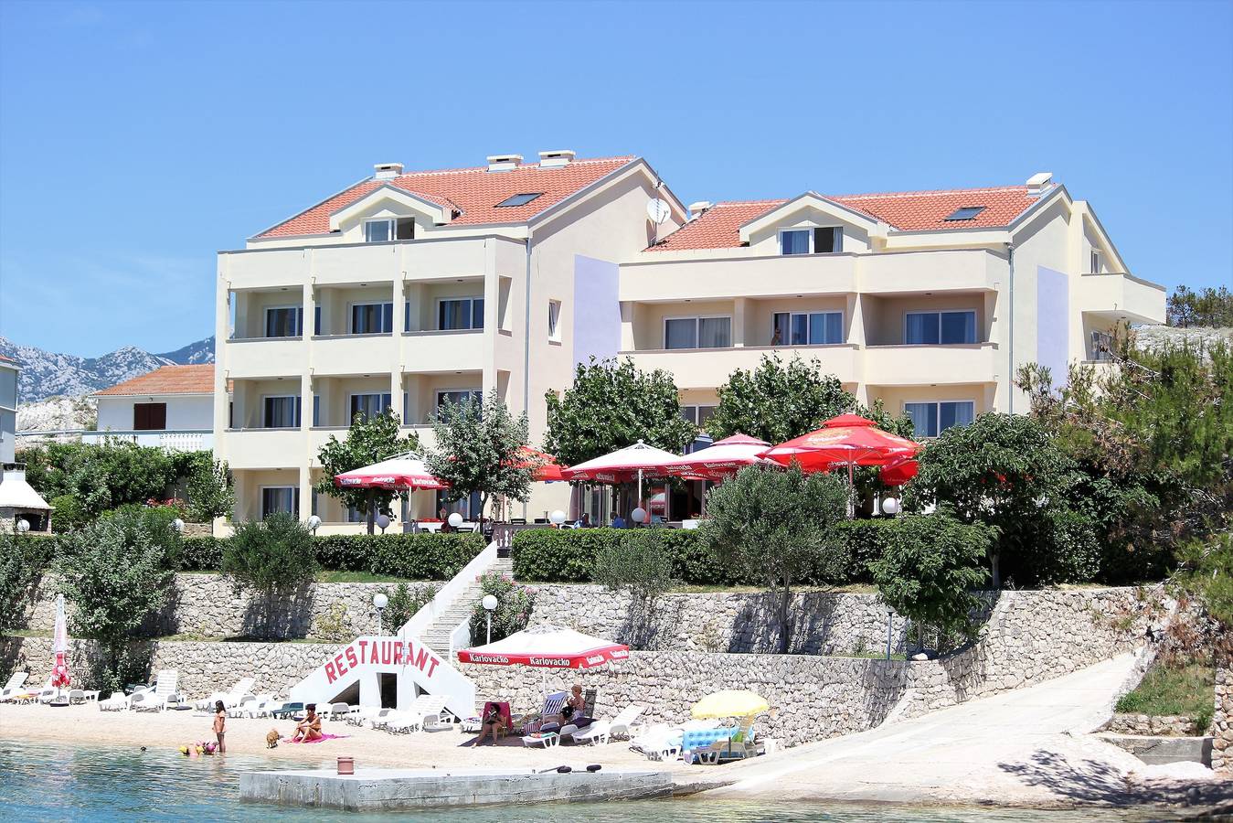 Rooms by the sea Rtina - Miletići, Zadar - 23280 in Rtina, Zadar