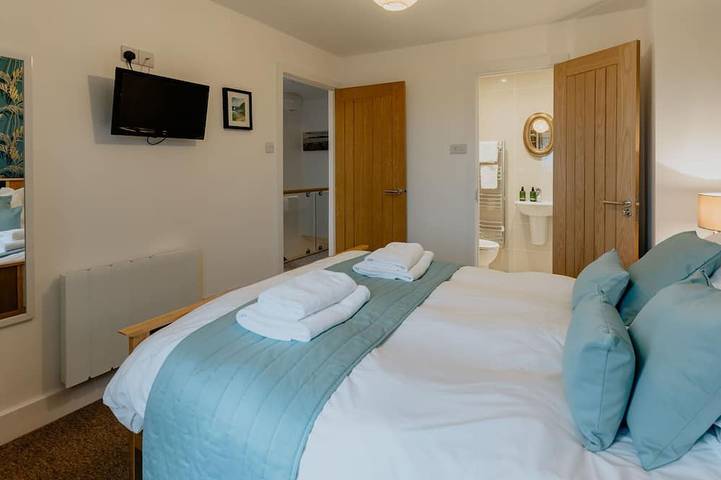 Modernes, modernes 3-Zimmer-Ferienhaus in Croyde in Croyde, Devon