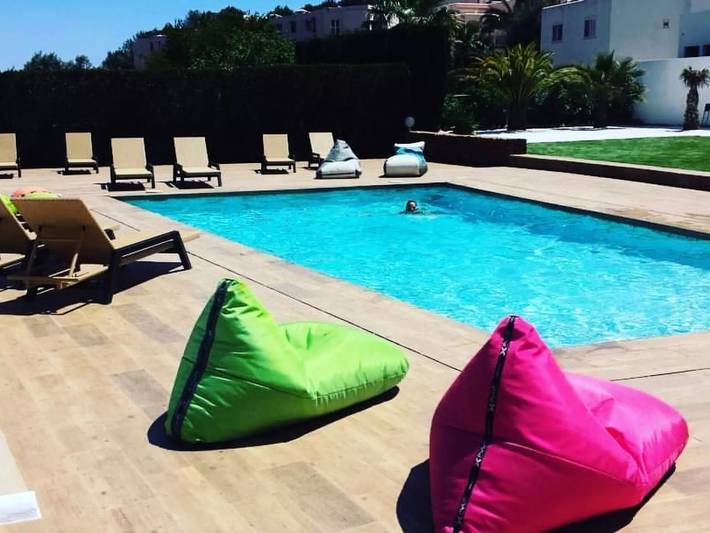 Apartment for 5 people, with Terrace and Garden as well as Pool in Ibiza