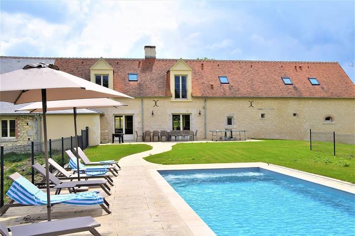 Location de vacances pour 19 personnes, avec jardin dans Sologne