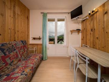 Gîte pour 4 personnes, avec balcon dans La Foux d'Allos