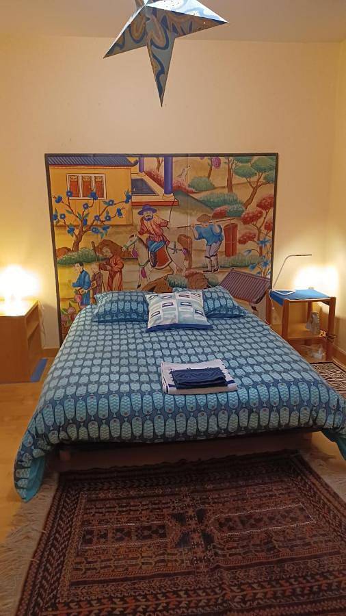 Appartement de vacances pour 2 personnes, avec terrasse ainsi que jardin et vue