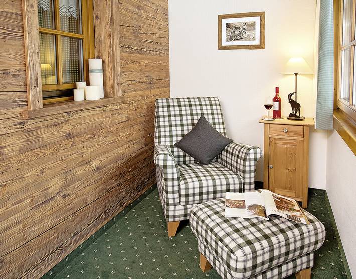 Chalet voor 2 personen, with uitzicht and tuin as well as terras in Oberstdorf