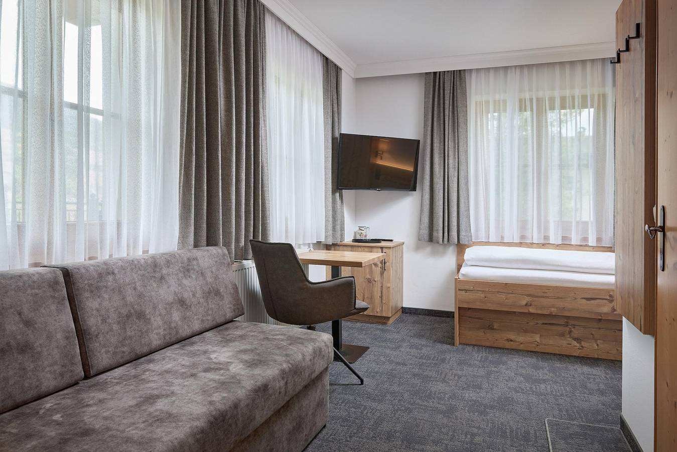 Einzelzimmer Großvenediger im Bauernhaus in Neukirchen am Großvenediger, Pinzgau