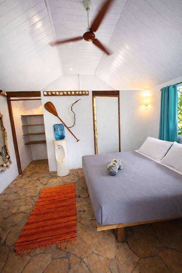 Maison d’hôte pour 2 personnes, avec jardin ainsi que terrasse et vue dans Rangiroa