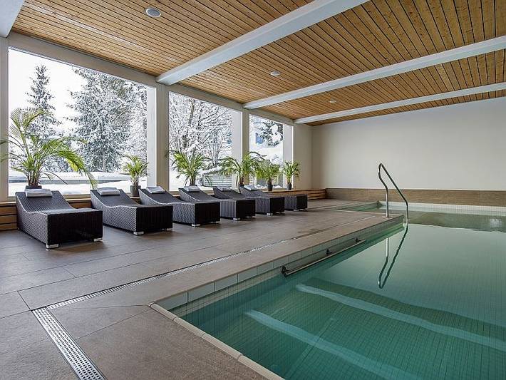 Hotel Des Alpes - Doppelzimmer Comfort Balkon, Hallenbad- & Saunabenützung in Flims-Dorf, Flims