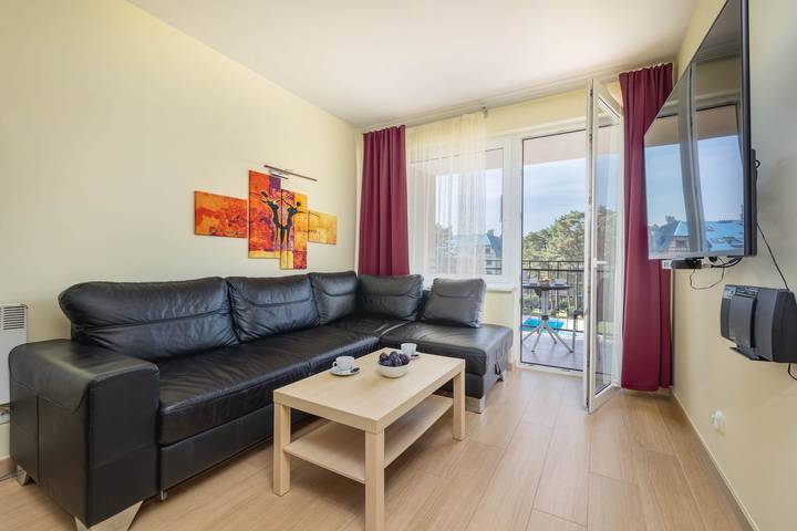 Apartament wakacyjny dla 4 osób w Łukęcin