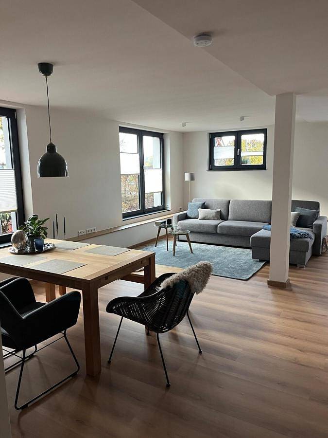 Ferienwohnung für 4 Personen, mit Terrasse und Ausblick
