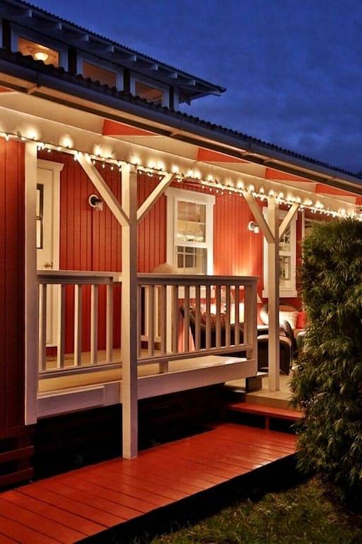 Red 'Ohana 2Bd, Luxus-Ferienhaus in Hawaii oberhalb von Mauna Kea und Hapuna Beach in Waimea, Kohala