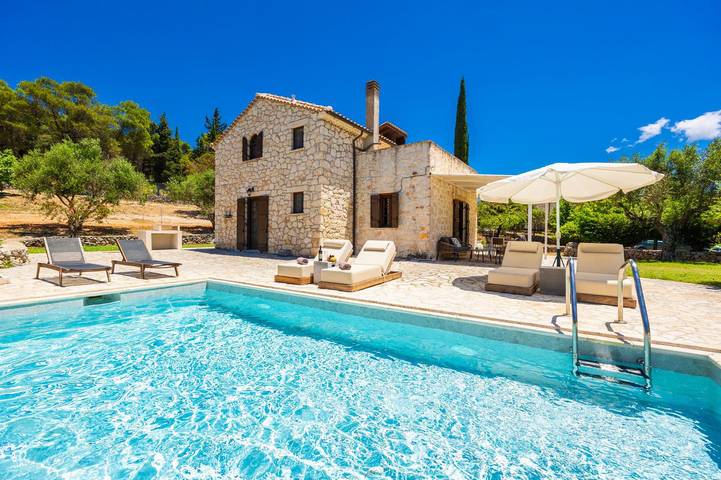 Villa für 6 Personen, mit Balkon und Terrasse sowie Garten auf Zakynthos - 4
