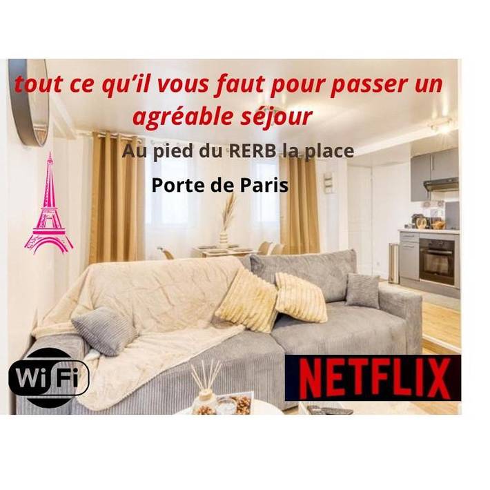 Gîte pour 3 personnes à Arcueil