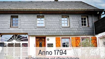 Ferienhaus für 5 Personen, mit Balkon und Garten, kinderfreundlich in Allenbach