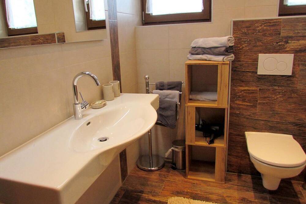 App. Heublume/1 Schlafraum/Dusche, Wc - Studlerhof Hörtnagl in Stubaier Alpen, Oberperfuss