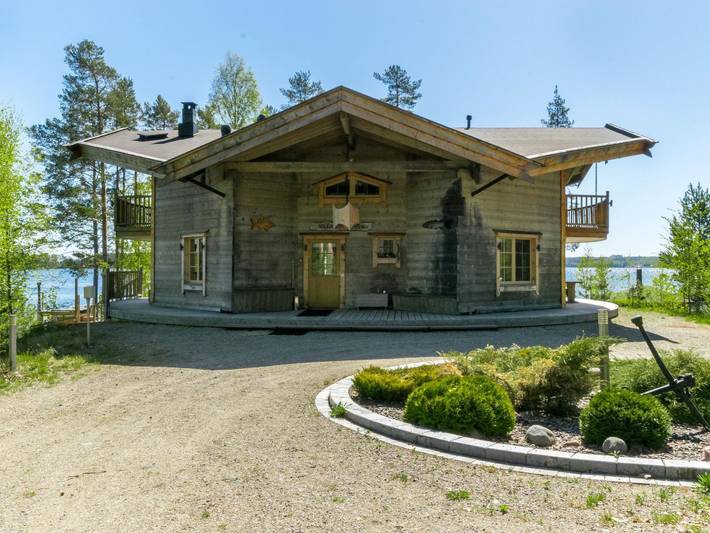 Dom dla 10 osób, z Balkon i Jacuzzi oraz Taras i Sauna w Finlandia