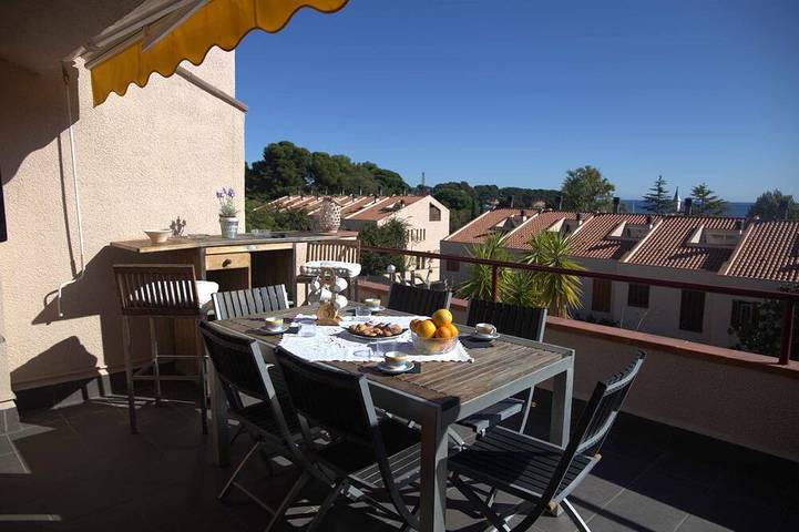 Ferienhaus für 6 Personen, mit Garten und Pool