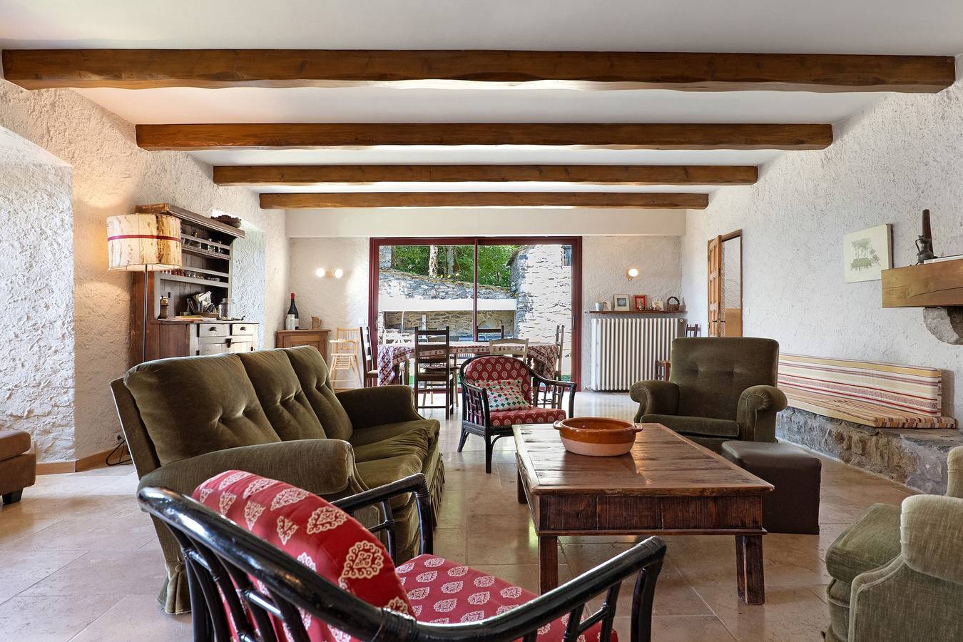 Gîte « Gîte De La Chareyre » avec vue sur la montagne, terrasse privée et Wi-Fi in Sagnes-et-Goudoulet, Parc naturel régional des Monts d'Ardèche