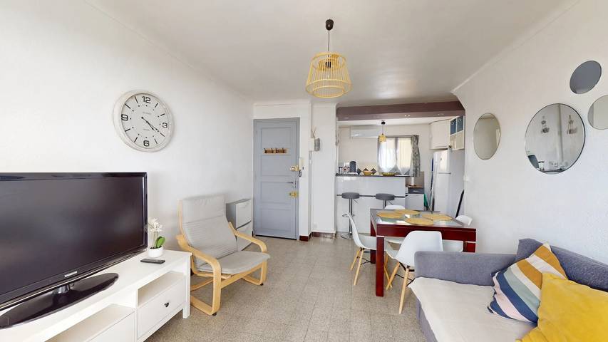 Gîte pour 5 personnes, avec balcon dans Casino Du Canet En Rousillon - 4