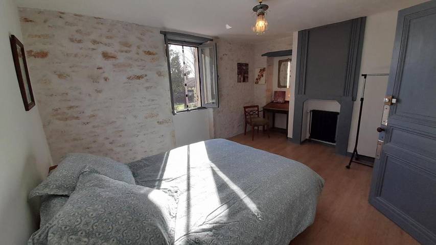 Chambre d’hôte pour 2 personnes, avec Terrasse ainsi que Jardin et Vue