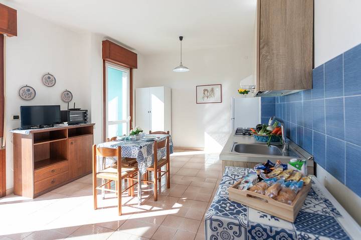 Ferienwohnung für 4 Personen, mit Balkon und Ausblick, mit Haustier in Gallipoli - 3
